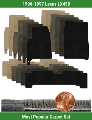 Lloyd Custom Ultimat Carpet Mat Set for 1996-1997 Lexus LX450 (3 pieces) #VOV - Image 1 of 4