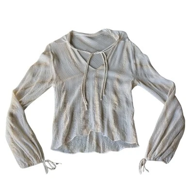 Top de malla transparente para mujer Boho Western lentejuelas brillantes ver medidas de colección Foto 1 de 4