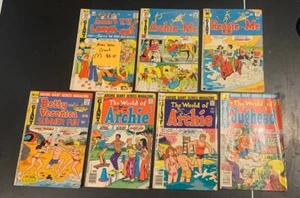 Vintage 1970s Lot of 7 Archie Comics, Giant Archie #22,60,66,212,249,461,487 - Picture 1 of 6