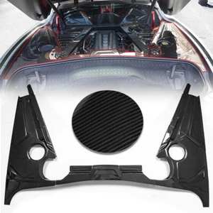 Cubierta de aspecto de panel de Corvette C8 2020-2024 negro carbono - Imagen 1 de 17