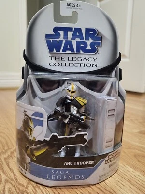Star Wars Legacy Collection Amarillo ARC Trooper Commander Clone Wars De Colección Foto 1 de 2