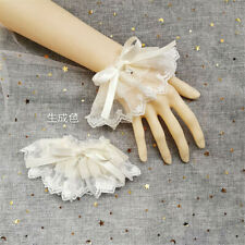 Sweet Lolita Girls   Bow Tea Party Wrist Cuffs Costume Wrist Cuff 9 Colors