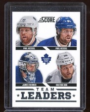 2013-14 Score Red Back #577 Phil Kessel TL/Colton Orr/James Reimer/Phil Kessel