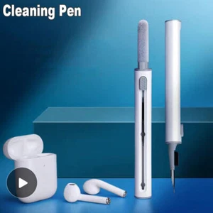 Airpods Pro 1 2 Earbuds Cleaner Kit Cleaning Pen Brush Tool Earphone Cleaner - Picture 1 of 6