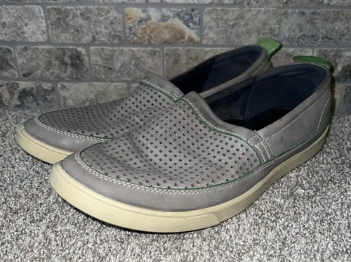 Scarpe casual uomo Ecco grigio slip on taglia 47