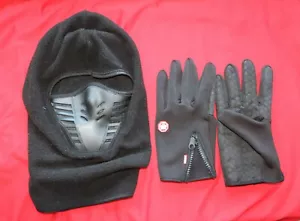 Hals Winter Ski Maske und Größe Small Handschuhe, + Gratis DVD Set - Bild 1 von 1