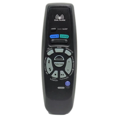 Audiovox RC24-03 Pre-Owned Multi-Brand Clock Radio Remote Control - Image 1 of 4