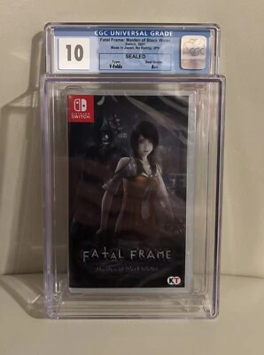 Fatal Frame Maiden of Black Water Japan Release Only CGC 10/10 A++ - Image 1 of 4