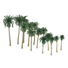 15Pcs/Set Coconut Palm Trees Model Diorama Wargame Scenery Layout 1:70-1:150