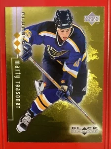 MARTY REASONER 98-99 UD BLACK DIAMOND TRIPLE DIAMOND PARALLEL #75 /1000 !!! - Picture 1 of 2