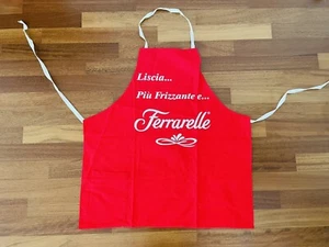🟠 Acqua Ferrarelle Werbeschürze rot - Bild 1 von 2