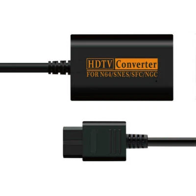 HD N64 To HDMI Converter Cable Adapter For Nintendo Gamecube Super NES/SNES/SFC - Image 1 of 4