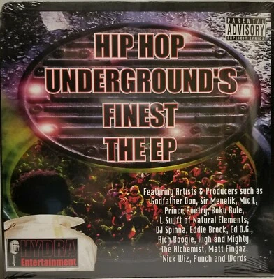 Hip Hop Underground's Finest-The EP SEALED DOUBLE VINYL  - Image 1 of 2