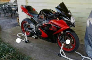 Kit de carenado rojo negro molde de inyección ABS para SUZUKI GSXR1000 2007 - Imagen 1 de 2