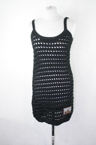 Abito a maglia Mega Prada nero taglia 36 (40) 355 2 68 *si prega di misurare*