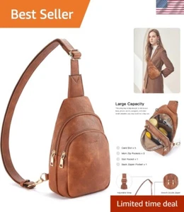 Elegant Women’s Sling Bag with Adjustable Straps - Perfect Gift for Any Occasion - Picture 1 of 9