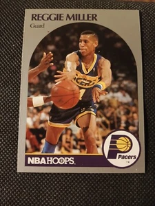 1990-91 REGGIE MILLER NBA HOOPS CARD #135 INDIANA PACERS UCLA BRUINS  - Bild 1 von 2