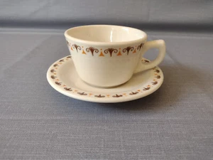 Vintage Buffalo China Restaurant Ware 6 oz Cup & Saucer - Picture 1 of 13