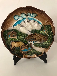 Piatto del buon ricordo in resina 3D Sulmona - Picture 1 of 1