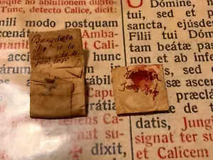 RARE LOT RELICS St Therese Jesus Infant : Special and stunning - early 1900's ! - Picture 1 of 10