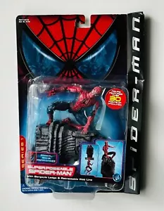 ToyBiz Spider-Man Serie 1 Spider-Man Super Posable FIGURA SELLADA (desgaste de tarjeta) - Imagen 1 de 1