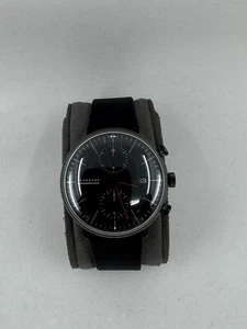 Junghans Max Bill Chronoscope Bauhaus Black Men's Watch 27/4409.02  * - Picture 1 of 7
