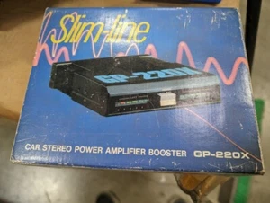 đ¶Car Stereo Power Amplifier BOOSTERâĄ25 Watts x2 w/LEDâArrow /ProLine GP-220 DLC - Picture 1 of 8