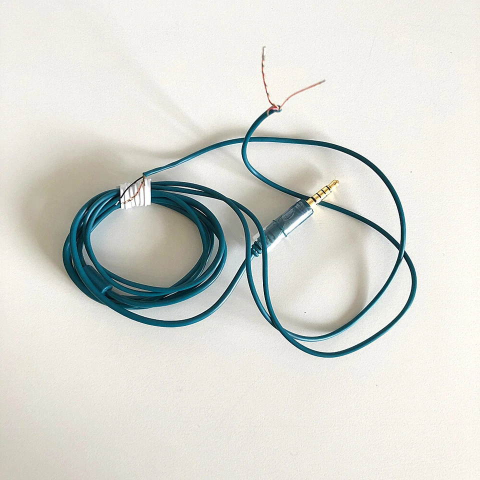 Cable de audio para auriculares hágalo usted mismo reparación de 5 polos para SONY MDR-NW750N NC31E NC033 NC750 Foto 1 de 1