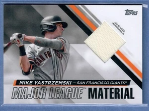 2024 Topps Serie 1 Mike Yastrzemski Grandes Ligas Material Camiseta Gigantes SP - Imagen 1 de 2