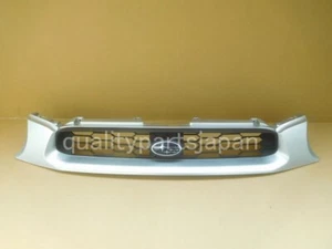 Subaru Impreza GG GDB GGA GDA WRX V7 FRONT GRILL GRILLE 2002 2003 Silver - Picture 1 of 14