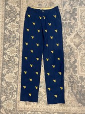 West Virginia Mountaineers Pants 33 x 34 Blue Stadium Pants Pennington Bailes