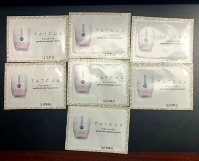 TATCHA SkinCare Packettes Polished Gentle Rice Enzyme Powder 7 Ct 1g 0.04 OZ - Image 1 of 3