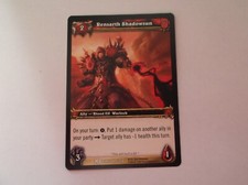 World of Warcraft: Drums "RENSARTH SHADOWSUN" #189/268 Trading Card