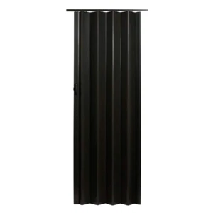 Spectrum Vinyl Accordion Door 36" x 80" Espresso - Picture 1 of 12