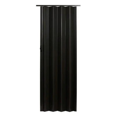 Spectrum Vinyl Accordion Door 36" x 80" Espresso - Image 1 of 4