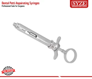 Jeringa Aspirada Dental Quirúrgico Cartucho Aspirador Hilo Americano 1.8 ml CE - Imagen 1 de 1