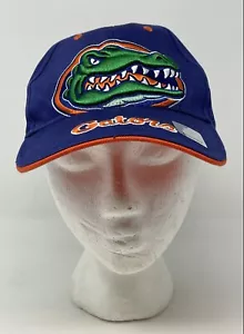 Vintage Twins Enterprise NCAA Florida Alligatoren großes Logo Strapback Vater Kappe Mütze neu mit Etikett - Bild 1 von 10