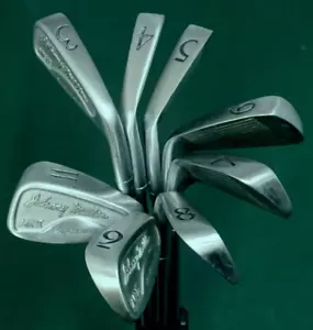 Vintage Set of 8 x Slazenger Jonny Miller Irons 3-PW Regular Steel Shafts - Picture 1 of 6