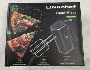 450W Turbo Hand Mixer – 5 Speed Electric Handheld Blender Kitchen Tool NEW - Picture 1 of 4