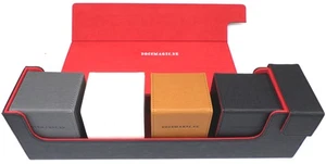 Docsmagic.de Bandeja Magnética Premium Caja Larga Negra/Roja Grande + 4 Cajas Abatibles Mezcla 2 - Imagen 1 de 8