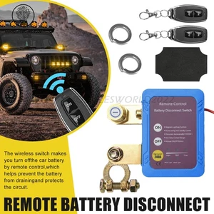Remote Battery Disconnect Switch Battery Kill Switch 12V 240A for Auto RV ATV US - Picture 1 of 24