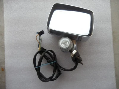 Espejo retrovisor lateral con termómetro original Cadillac driver (izquierdo) años 80 90 -bonito Foto 1 de 4