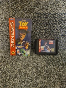 Toy Story Sega Genesis Cartridge and Manual - Picture 1 of 6