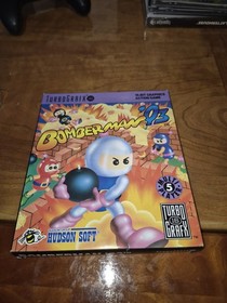 Bomberman '93 -- CIB - Complete In Box TurboGrafx 16 TG-16 ( UPC Cut Out)