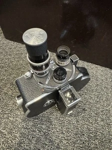 Bolex H16 16mm Movie Camera with three lenses, original case, plus extras - Picture 1 of 16