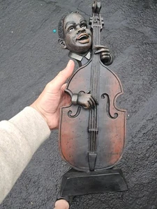Vintage Jazz Base Player Statue - Picture 1 of 9