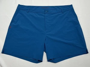 Rhone Men’s Blue Chino Lightweight Flat Front Golf Shorts Size 40 5.5” Inseam - Picture 1 of 10