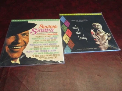 FRANK SINATRA'S SINATRA & ONLY THE LONELY VERIFIED MFSL 180G ORIGINAL MASTERS LP - Image 1 of 2
