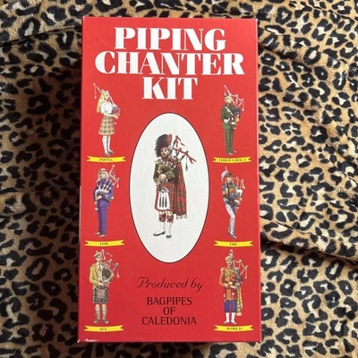 Caledonia风笛管道Chanter套件苏格兰美丽木材全新开箱 — 第 1/4 张图片