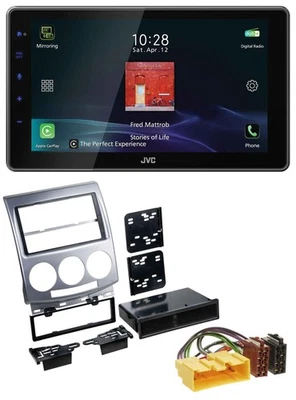 JVC DAB MP3 Bluetooth USB Autoradio für Mazda 5 (2005-2010) - Bild 1 von 4